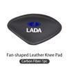 Car Seat Knee Pad Leather Elbow Rest Mat Leg Cushion Interior For Lada Priora Sedan Sport Kalina Granta Vesta Niva Largus Vaz