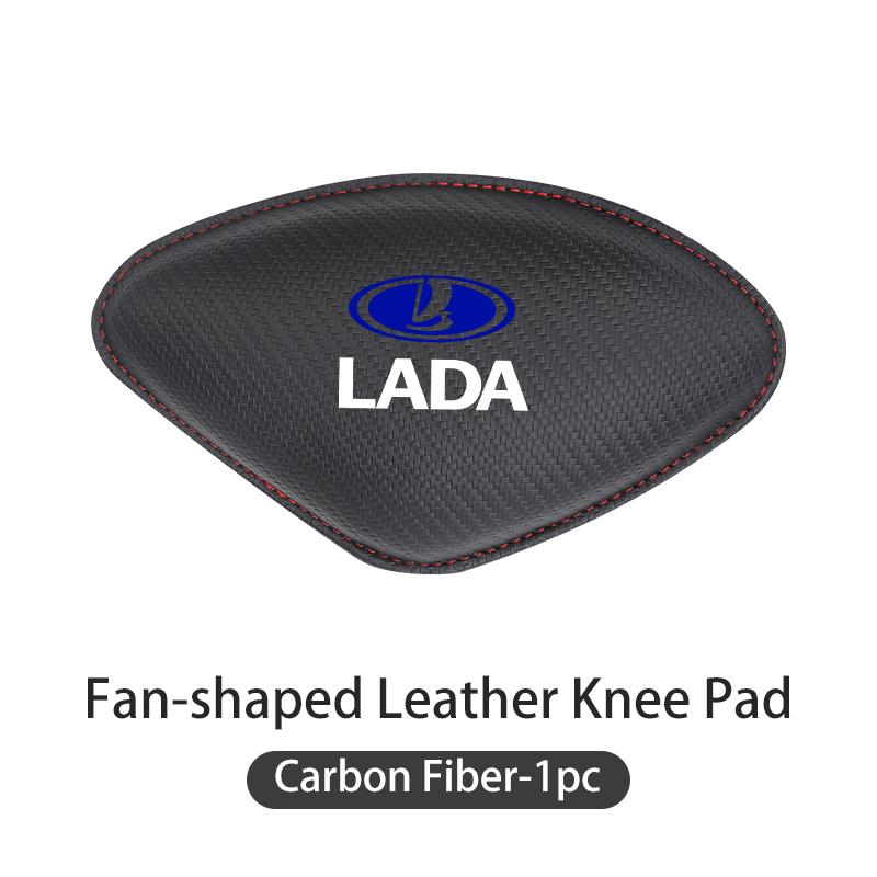 Car Seat Knee Pad Leather Elbow Rest Mat Leg Cushion Interior For Lada Priora Sedan Sport Kalina Granta Vesta Niva Largus Vaz