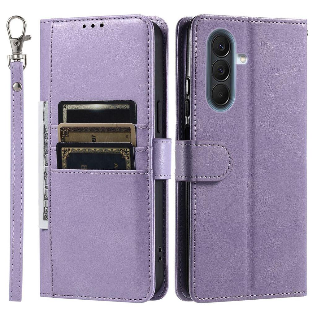 Cover for Samsung Galaxy A57 5G Retro PU Leather Flip Wallet Phone Case Multi Card Slots
