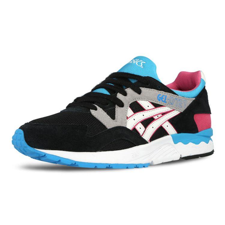 Asics Gel Lyte 5 Unisex Sneakers Black Pink White H508L-9001