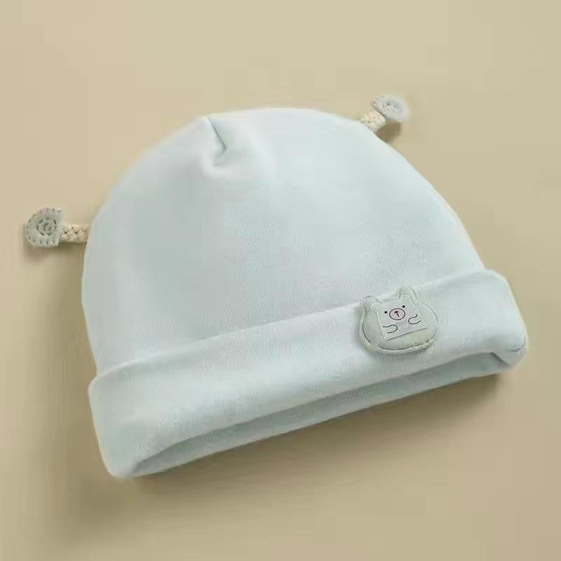 Newborn Cotton Hat: Soft, Thick & Cozy for 0-3 Months