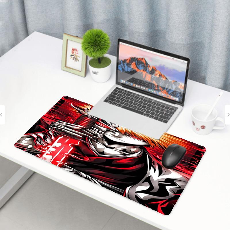 BLEACH Print Mouse Pad, Anti‑Slip Desktop keyboard Mat, for PC Laptop Gaming Working Daily Use, Cool Festival Surprise Gift