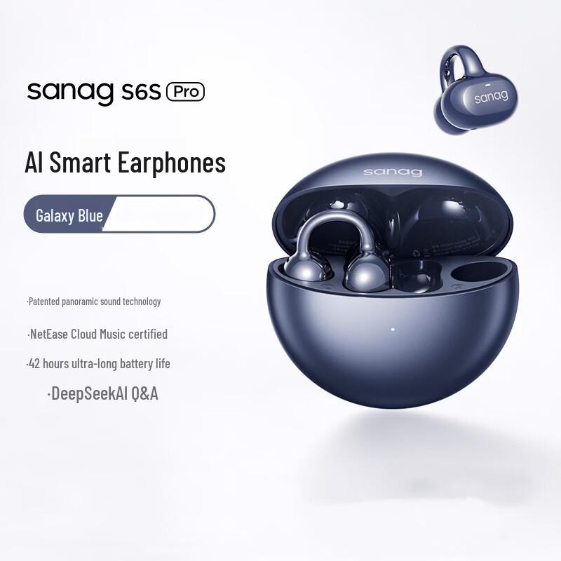 Sena S6S Pro Open-Ear Clip-on Sports Earbuds