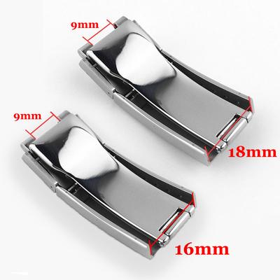 9x16mm Watch Band Clasp for Rolex GMT Yacht-Master Submariner Daytona Stainless Steel Adjustable Metal Button Watch Buckle