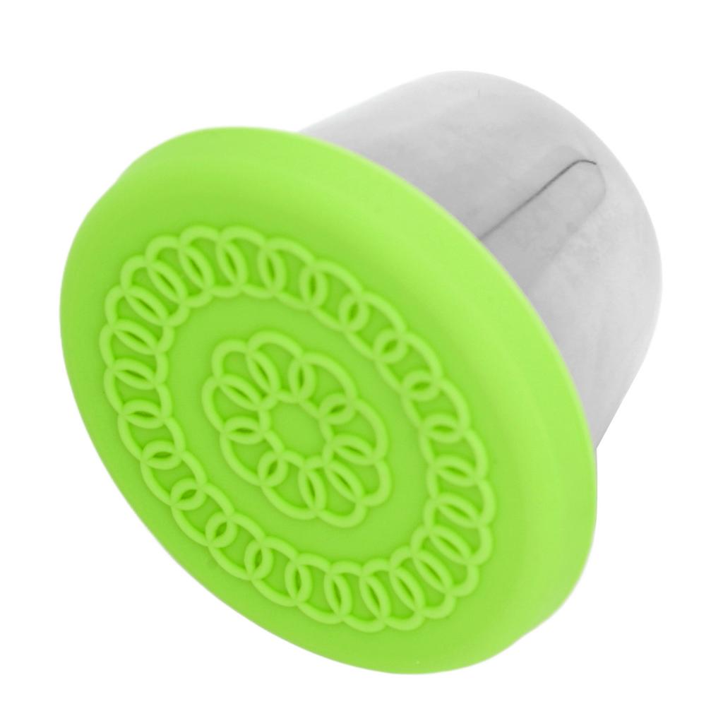 Beauty Salon Essential Oil Cup Stainless Steel Condiment Salad Dressing Container with Silicone Lid 70ml