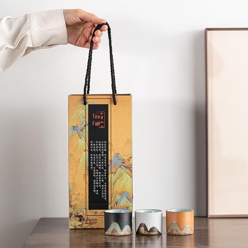 Ding Le National Tide Ceramic Master Tea Cup