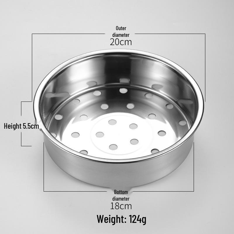 Универсальная пароварка из нержавеющей стали для электрической рисоварки: Утолщенная пароварка, поднос и решетка для овощей