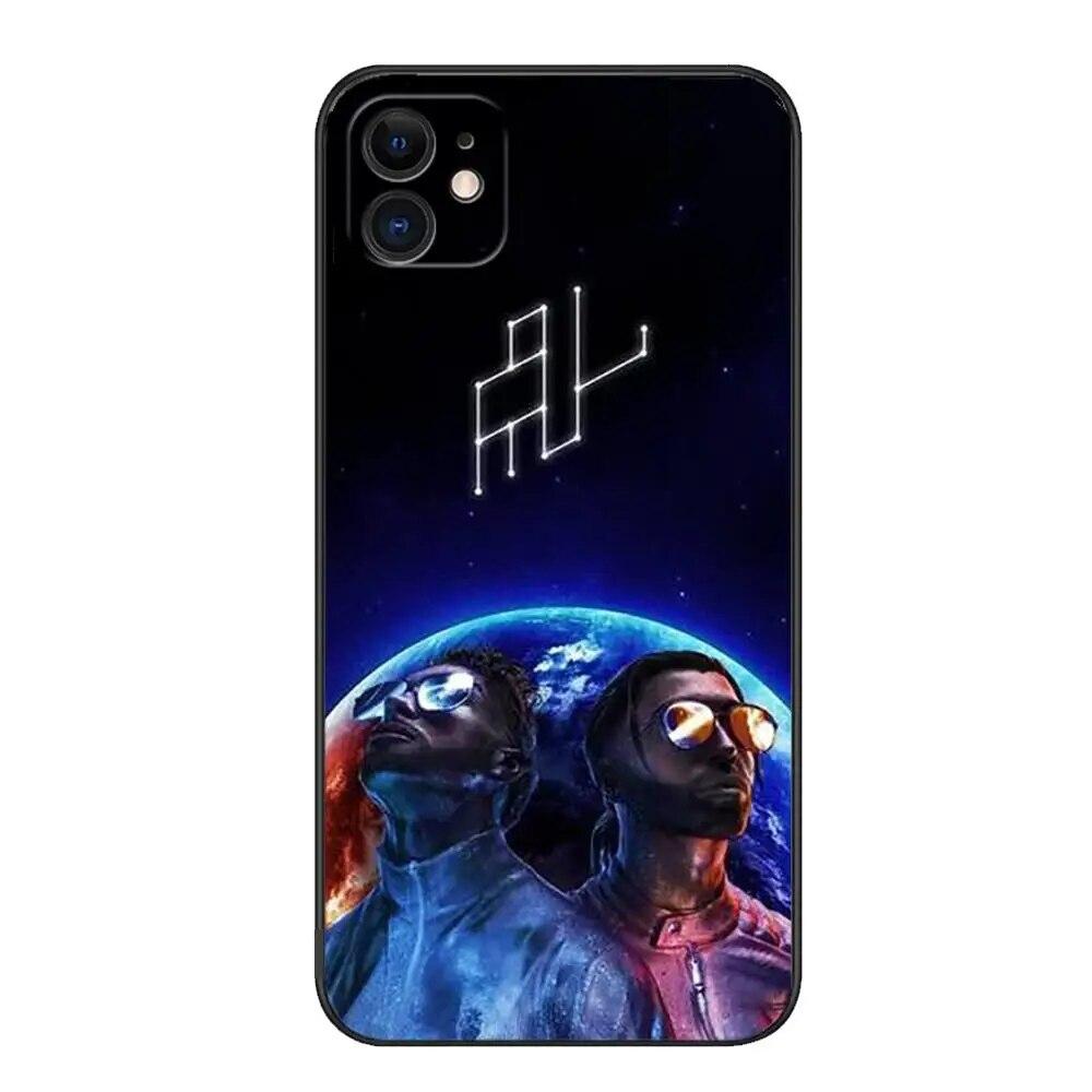 Lovely Soft Animation Fashion Phone For Iphone 11 Plus Max 12 13 Mini XR 8 6 6s 7 14 Pro XS X Silicone Silicon Straight TPU Soft Case Cover