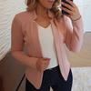 Jacket Suit Plus Size All-match Polyester Business Jacket Suit for Office