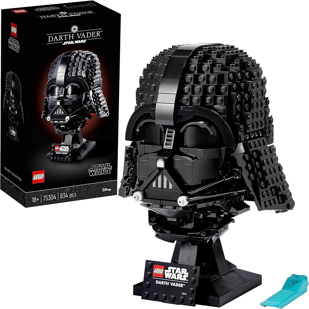 LEGO Star Wars Darth Vader Helmet 75304 Building Toy for Kids and Adults Space Decor