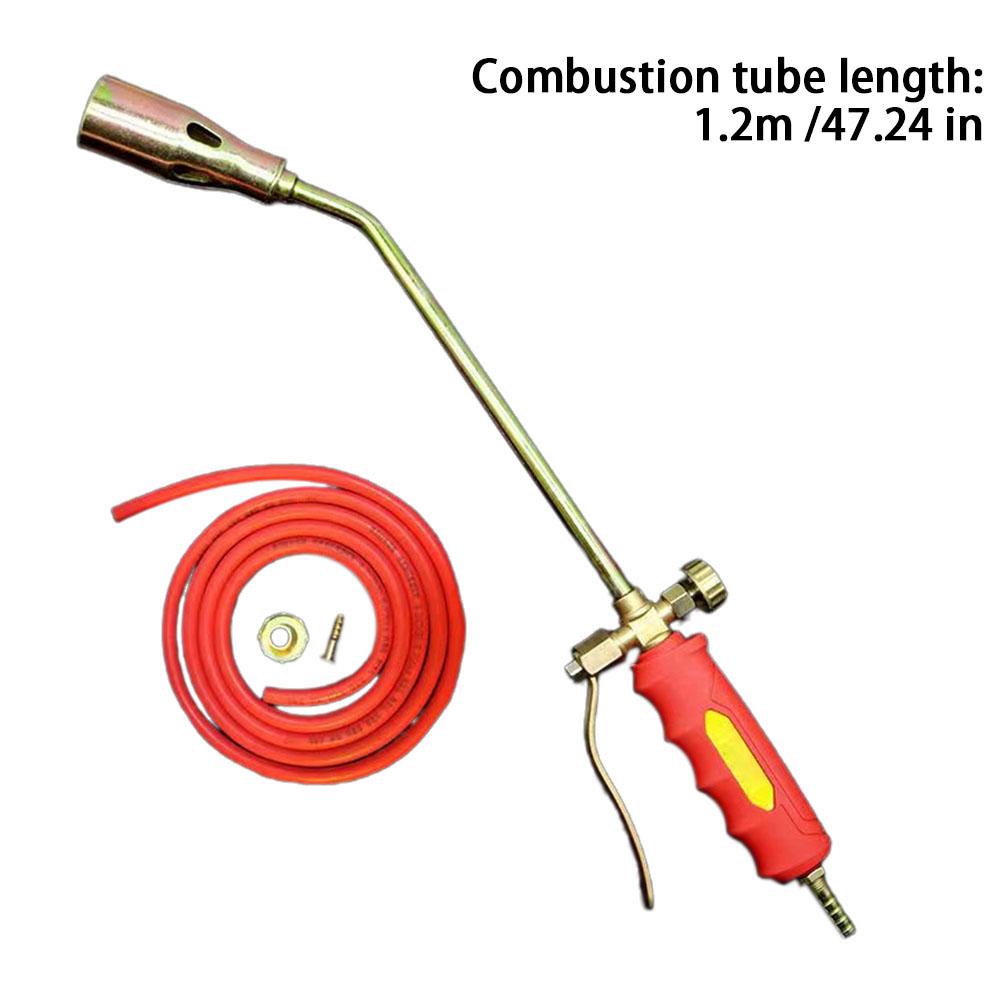 Weed Burner Kit Butane Burner Welding Gas Torch Flame Gun Flamethrower Outdoor Camping BBQ Portable Soldering Heat Gun