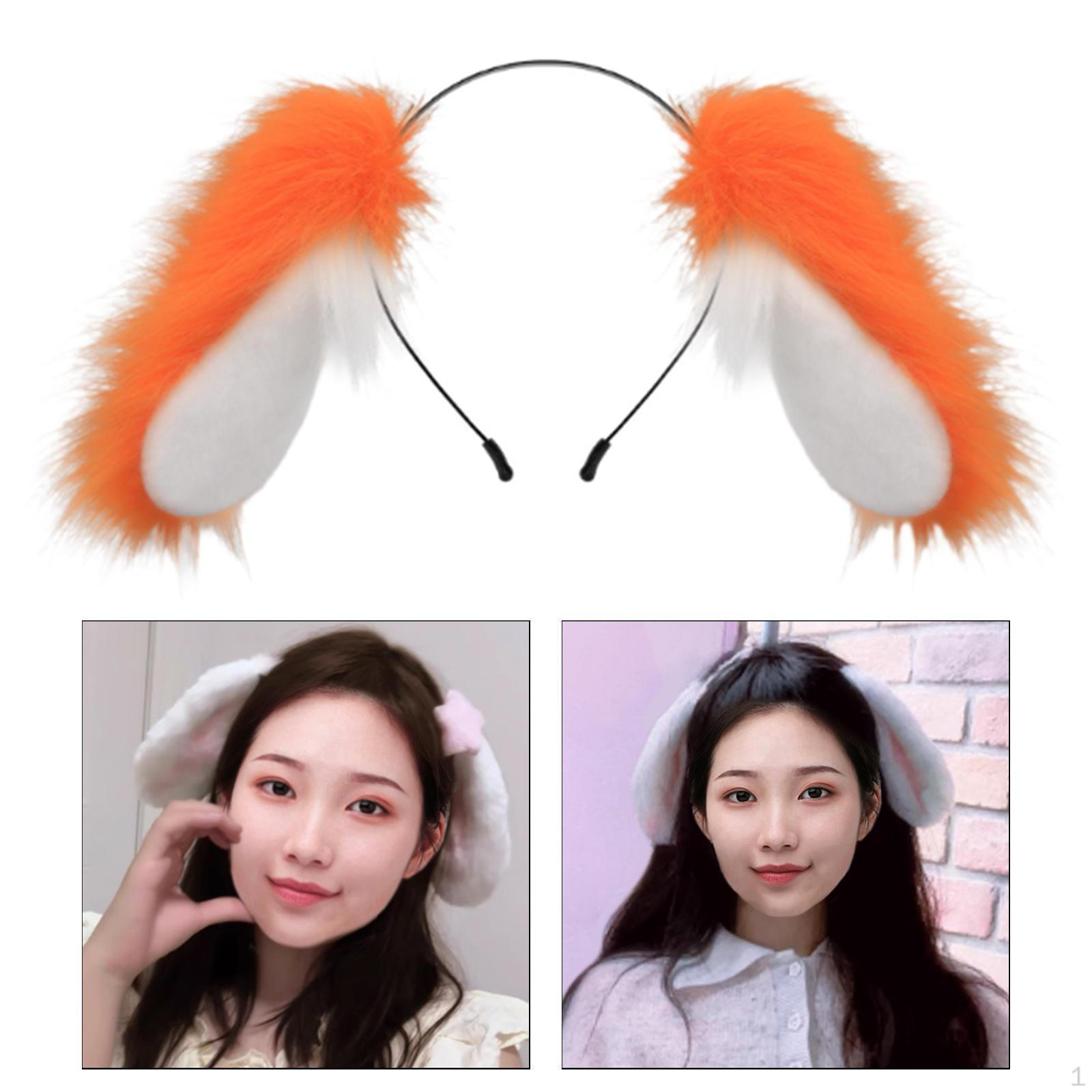 

Аксессуар для костюма с собачьими ушками для косплея животных