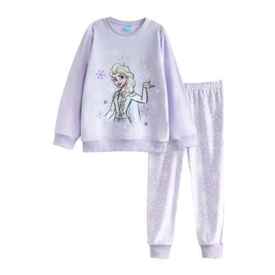 Girls Elsa Long Pyjama Set