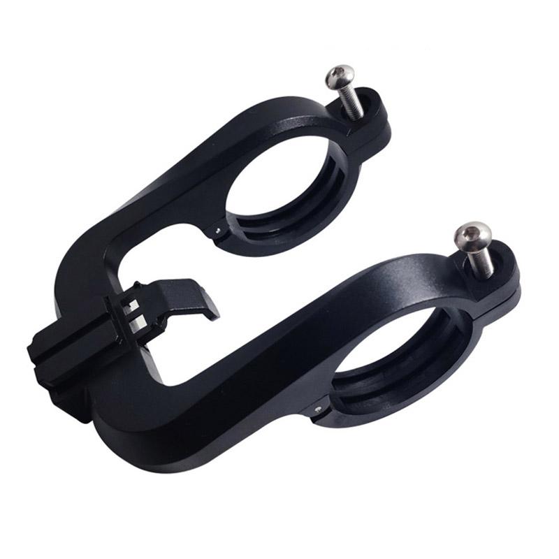 Bicycle Headlight Light Extension Bracket Stand Bike Lamp Holder Clip Headlamp
