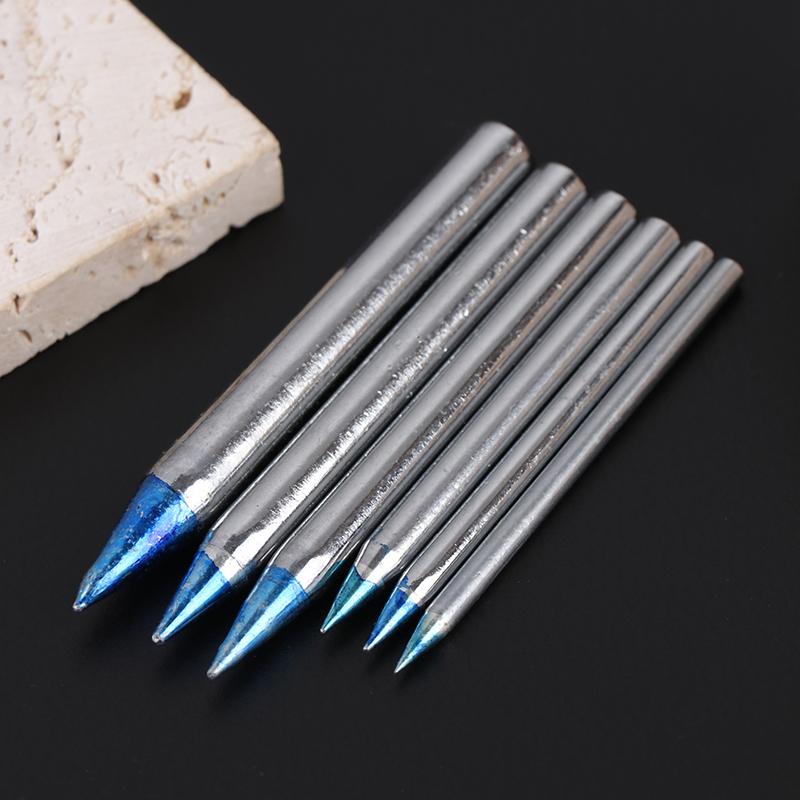 1Pc Pointed Welding Tips Soldering Iron Tips 30/40/60/80/100/150W External Heat Soldering Iron Lead-Free Station Solder Tools