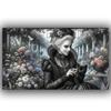 Flower Woman 5d Landscape Abstract Diy Diamond Painting Full Square Round Dark Princess Diamond Mosaic Jewelry Cross Stitch