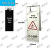 Stainless Steel A-Frame Warning & Parking Sign