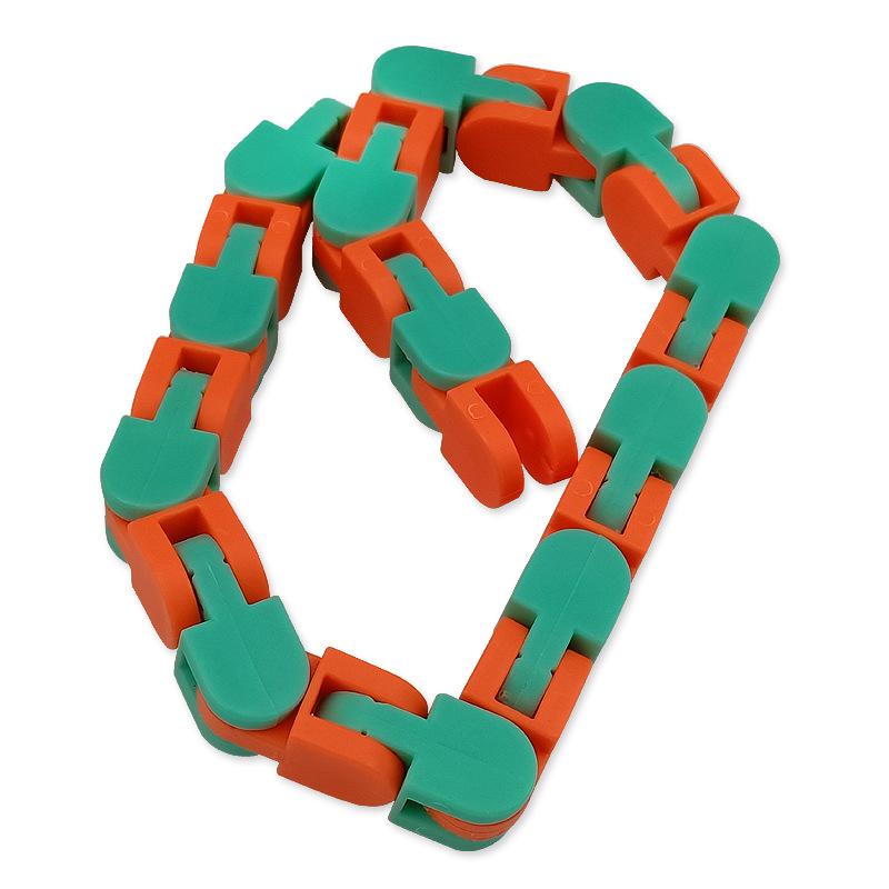 Produkt 24-Glieder Fahrradkette Wackytracks Fluid Armband Gelenk Spielzeug