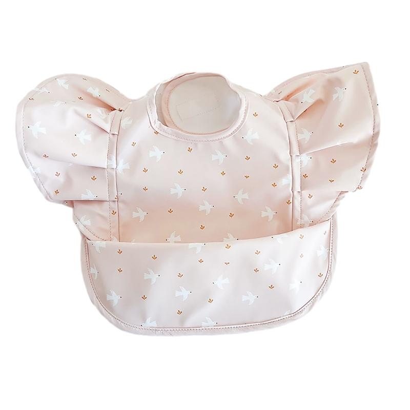 Adjustable Infant Meals Apron Soft & Comfortable Toddler Food Cover Mealtime Protector Anti dirty Shield for Boys Girls