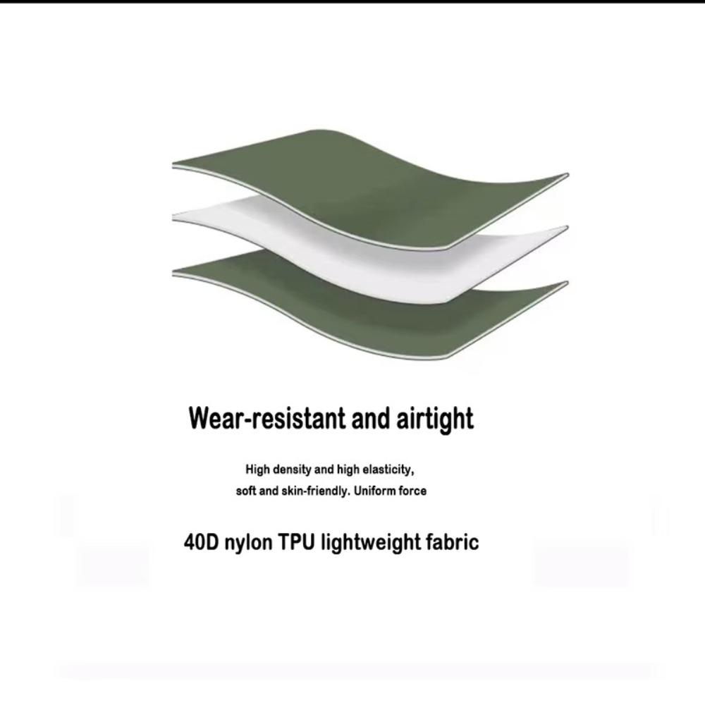 Folding Inflatable Seat Cushion Moisture and Water Resistant Camping Chair Mat  Fishing