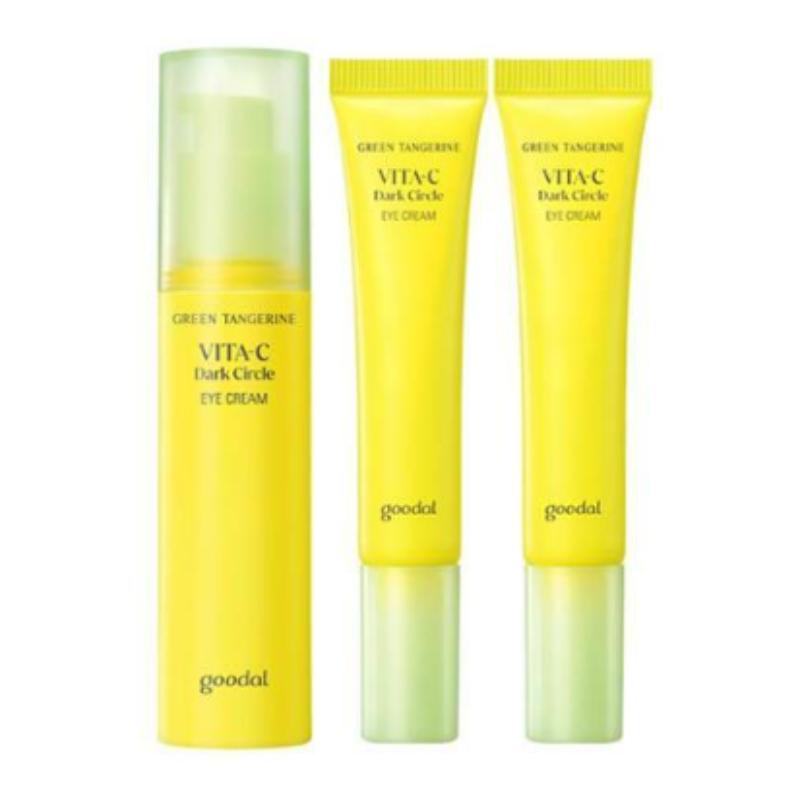 

Goodal Green Tangerine Vita-C Dark Circle Eye Cream 30ml Set (+15ml x2)​
