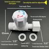 Instant Water Heater Temperature Control Valve, 4-Point Male/Female Thread, 1/2 Union, Fast-Heat Flow Control