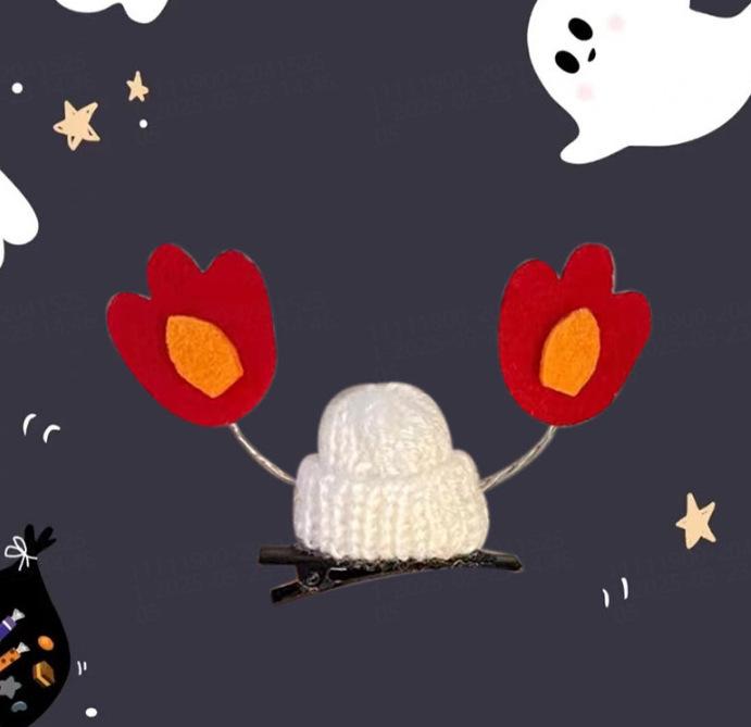Yuan Xiangqin Halloween headgear cute ghost headband jewelry ghost makeup hair accessories funny accessories