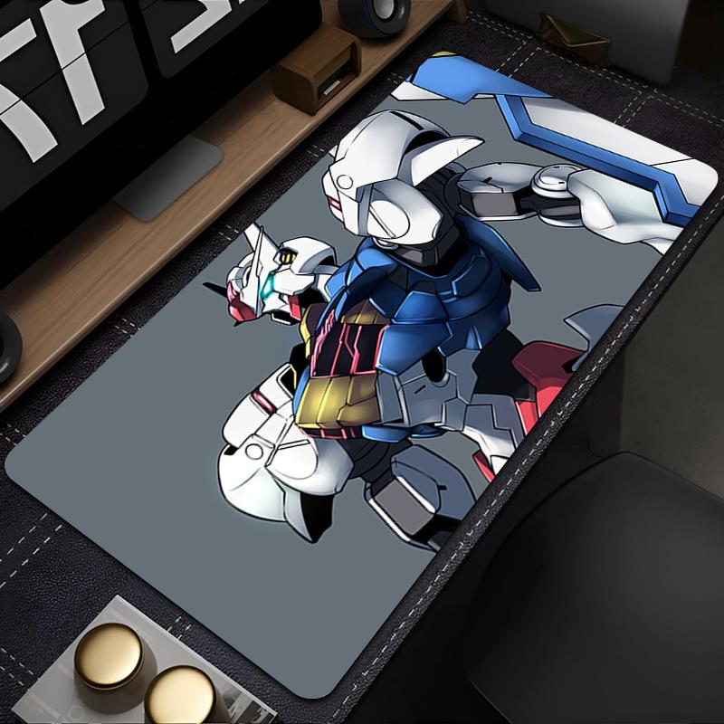 Mousepad Mechanical Warrior Gundam Aerial Non Slip Extended Pad Desk Mouse Mat Gaming Mouse Pad Xxl Keyboard Pad Rubber Desk Mat