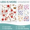 Cleaning Cloth Reusable Kitchen Dish Towels Eco-friendly Microfiber Colorful Floral Pattern Dishcloths Lint Free Washable Duster Rags Tea Towels