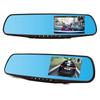 4.5 Inch Rearview Mirror Dash Cam Full HD Night Vision with Parking Assistance Backup Camera