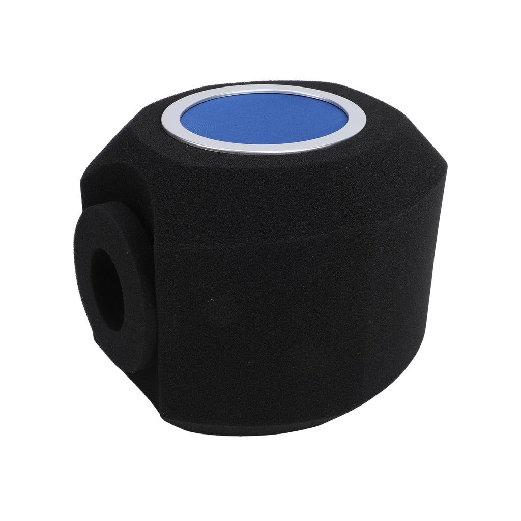 Portable Windscreen Foam Cover Professional Studio Acoustic Noise Reduction Mic Pop Filter for Condenser Dynamic