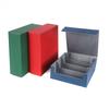 B03B-1800+ PU Card Deck Case Magnetic Closure Card Box Card Deck Case For Magnetic Game Cards Blue
