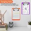 With Low Profile Gold Clip Mini A6 File Folder Document Folder Writing Tablet File Folder Board Clamp Writing Sheet Pad