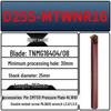 CNC 60° Internal Thread Boring Tool Holder S25S-MTWNR16