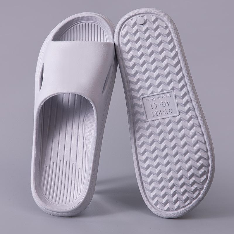 Morbide Pantofole da Casa per Coppie Estive da Interno Antiscivolo Pantofole da Bagno Sandali Monocolore Hotel Famiglia Uomo Donna Infradito Scarpe Piatte