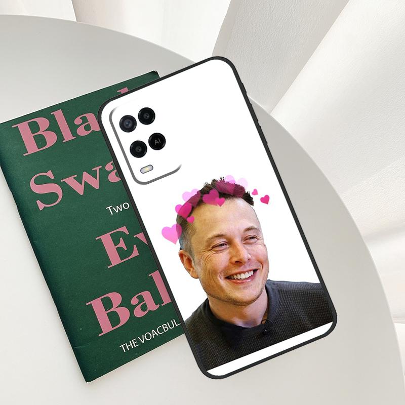 Elon Musk Case For Oppo A96 A76 A16 A15 A17 A52 A72 A54S A57S A58 A78 A98 A57 A77 A54 A74 A94 Cover