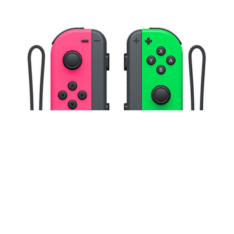 NS Switch JoyCon Bluetooth Controller with Left/Right Handles, Remote Wake-Up, and Hand Strap