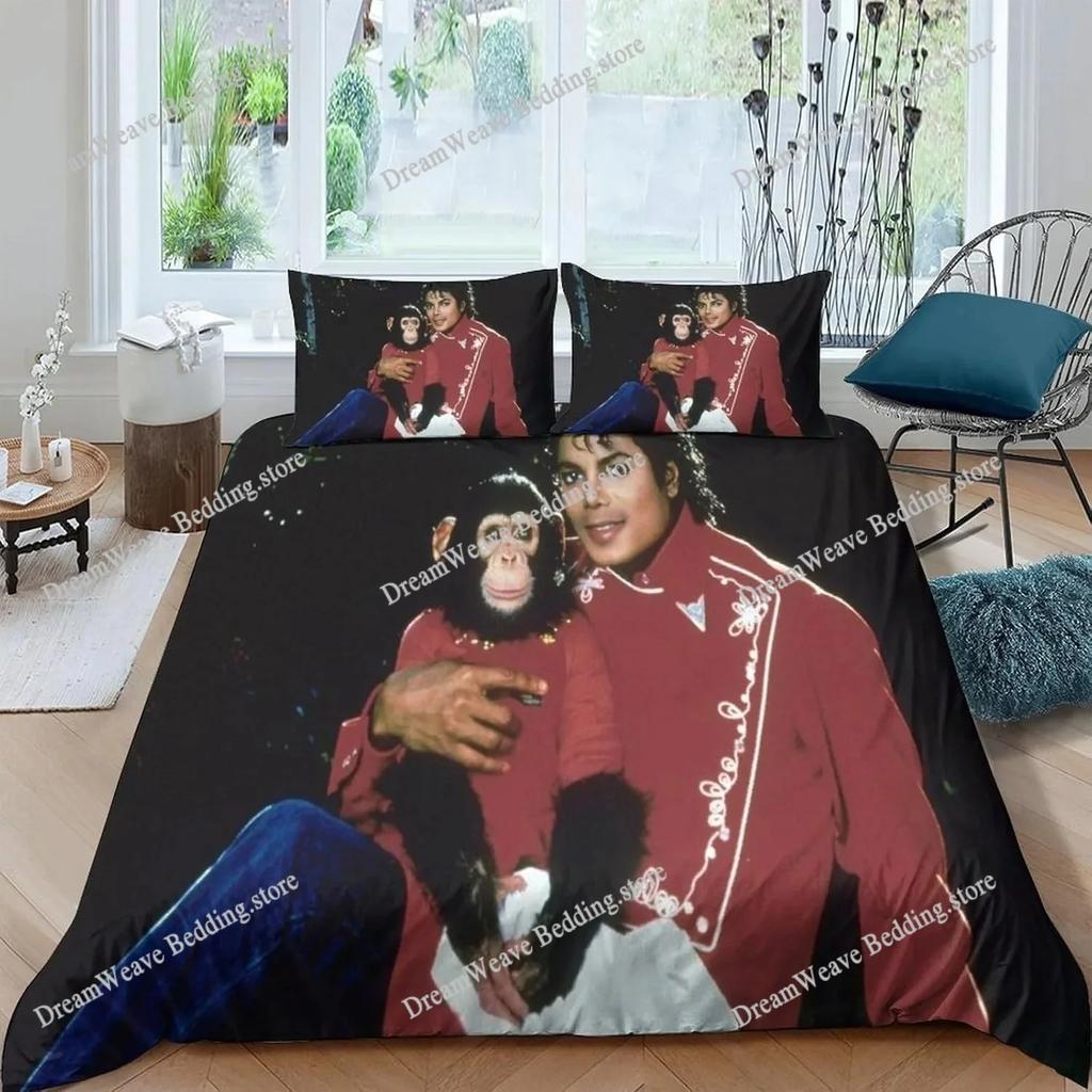 Michael Jackson Bedding Set Duvet Cover 3d Bedding Fashion Design Decoration King Duvet Cover Set Double Bed Set Bedding Sets