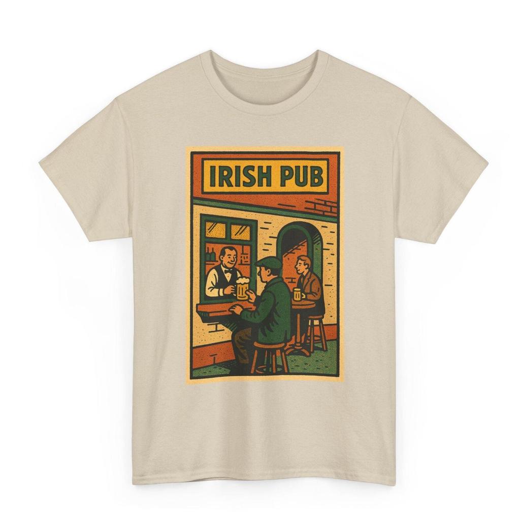 Irish Pub T-Shirt | Retro Ireland Beer Tee | Celtic Drinking Shirt