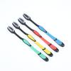5/10Pcs Durable Small Round Head Soft Hair Toothbrush Individually Packaged For Adults Color Random