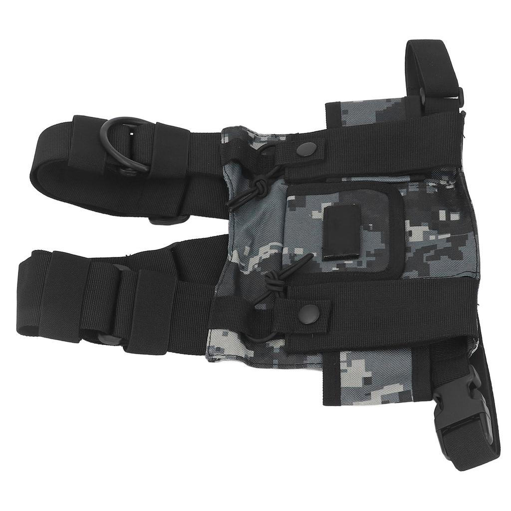Radio Shoulder Holster Chest Harness Holder Vest Rig Radio Chest Front Pack Pouch Universal for 2