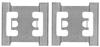 Quick Brake 109-1688 Accessory Kit, Brake Pads