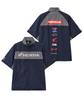 Phyps Motorcycle Nylon Motorcycle Zip-Up Navy