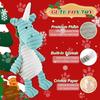 Kapetgo Puppy Toys for Dogs 8 Weeks and Up, Interactive Rope Toys, Durable Chew Toys, Blue Unicorn, 10 Pack