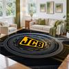 JCB Design Crystal Velvet Rug Soft Decorative Mat for Bedroom Entrance