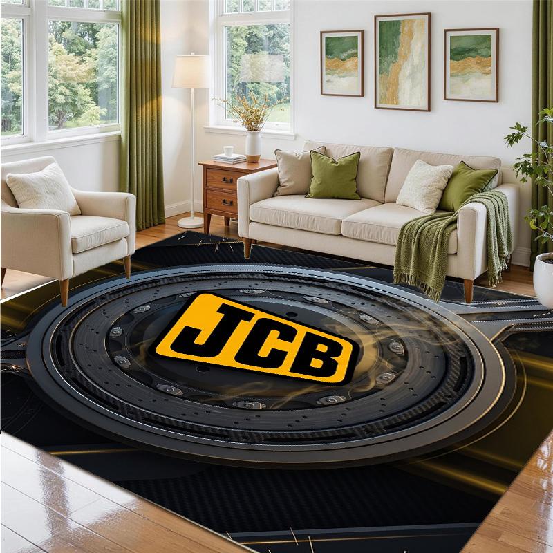 JCB Design Crystal Velvet Rug Soft Decorative Mat for Bedroom Entrance