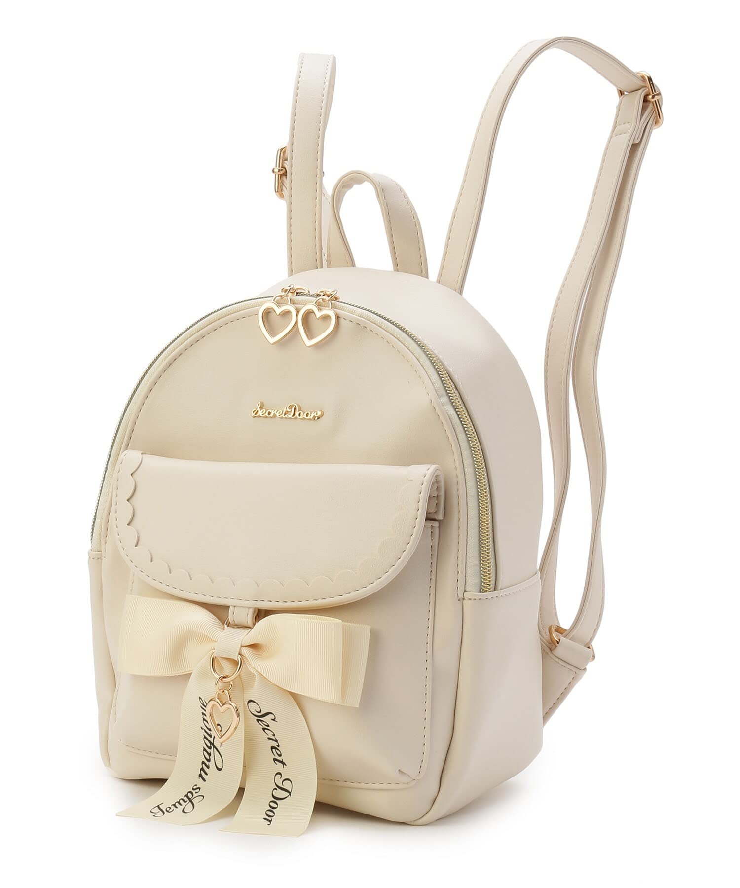 

Reborn Company Esperanza Backpack Butter Backpack P1031059 Ivory FREE [Over Tache] Women s (004) слонова кістка