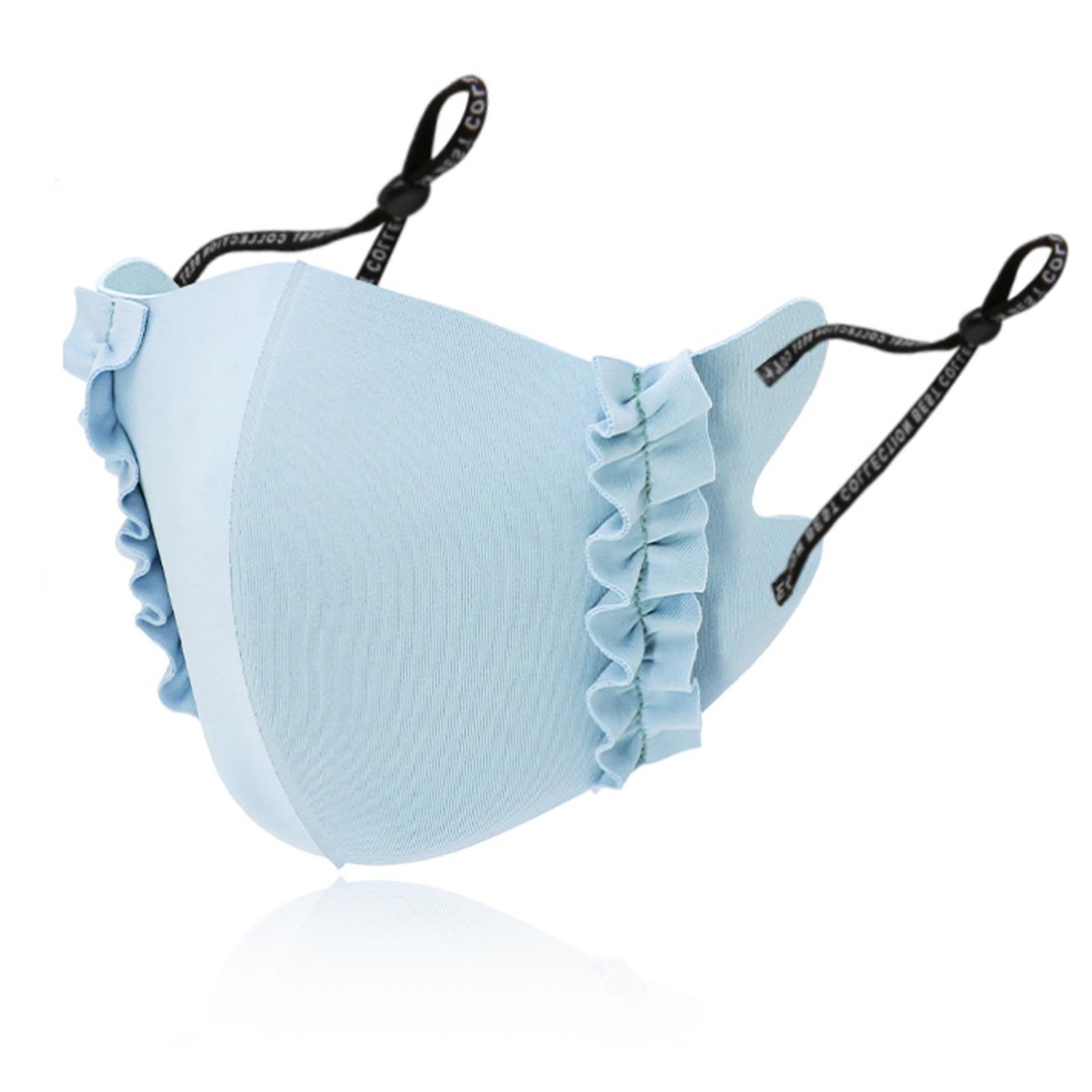 

Летняя оздоровительная велоспорт противопылевая Lce шелковая маска для рта и лица респиратор для мужчин и женщин