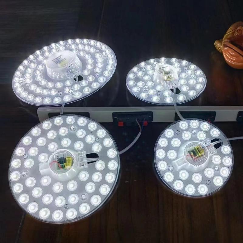 1 Set 12W 18W 24W 36W 48W 72W Led Panel Circle Ring Light Led Round Ceiling Lamp Decoration Ac220V Ceiling Lamp Light Source