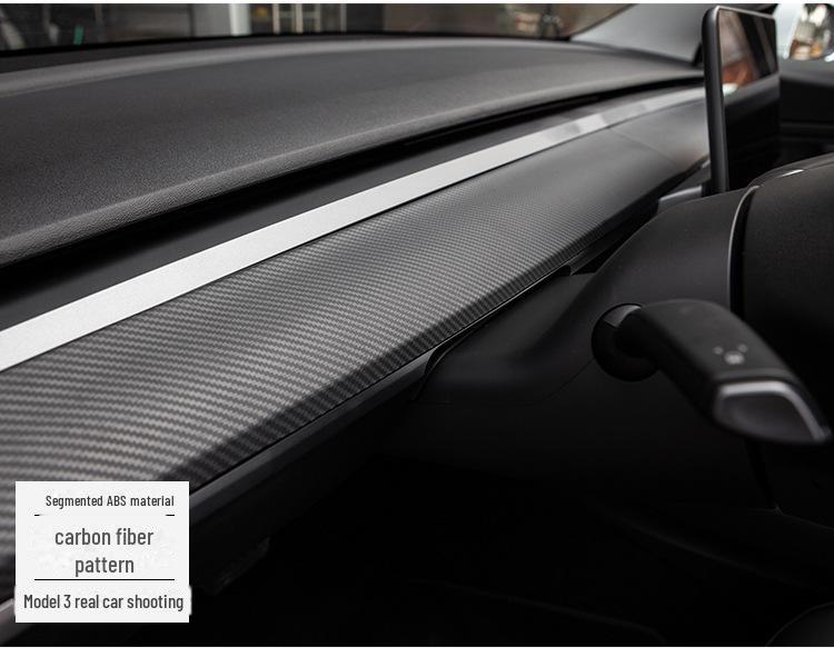 Tesla Model 3/Y Dashboard Decorative Panel Modification Patch